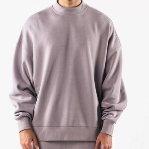 Alphalete Origin Mock Neck Long Sleeve (Rosewater/Large)